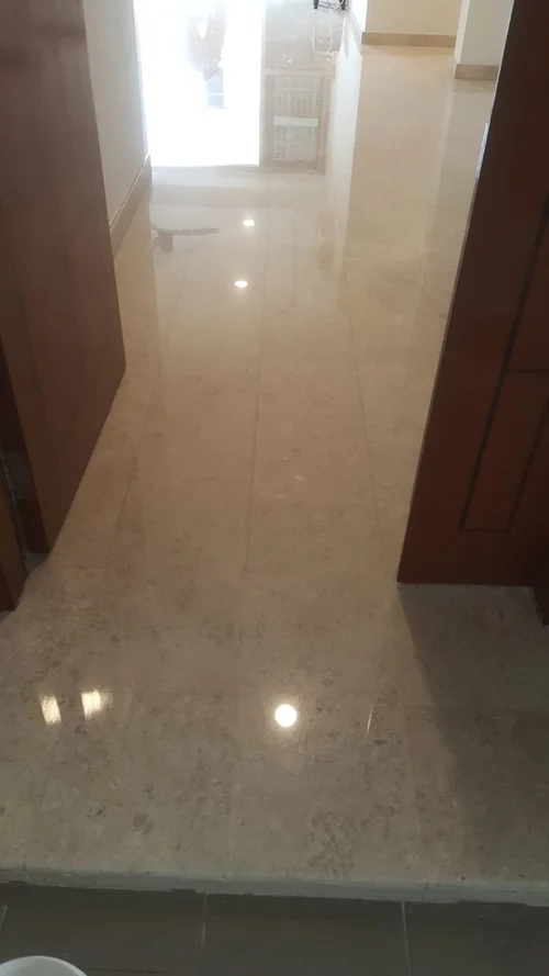 after restore marble floor - 1