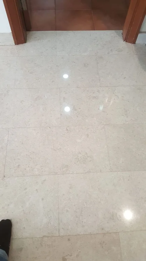 after restore marble floor - 2